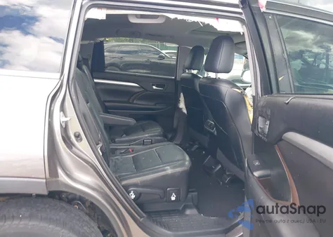 2016 Toyota Highlander Xle V6 z USA, uszkodzony, nr VIN 5TDJKRFH8GS280919